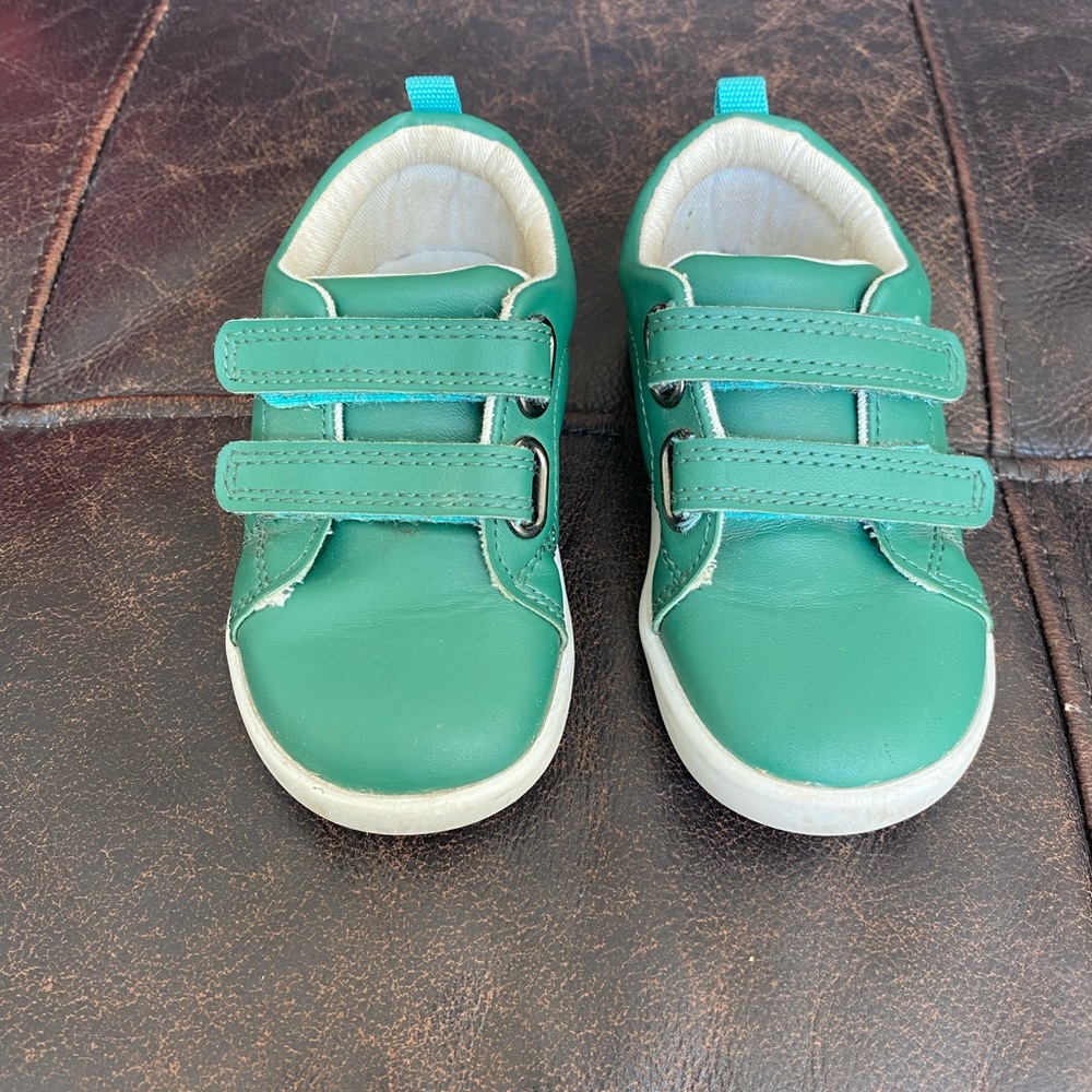 Green Ten Little Kids Shoes